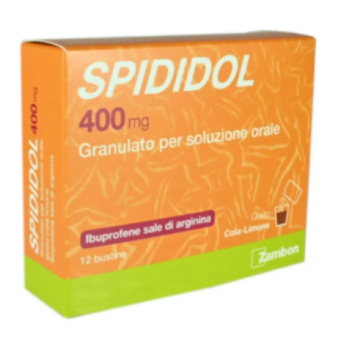 Spididol*OS Granulato 12Bustine 400MG Gusto Cola - Limone