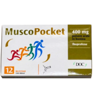 Muscopocket*Os 12bustine Orodispersibili Da 400mg Ad Azione Antinfiammatoria Muscopocket*Os 12bustine Orodispersibili Da 400mg Ad Azione Antinfiammatoria