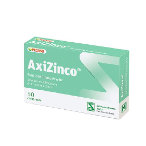 Axizinco 50 Compresse Per La Normale Funzione Del Sistema Immunitario E Alla Normale Fertilità E Riproduzione