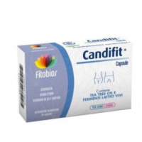 Candifit 24capsule Gastroresistenti Per Benessere Delle Mucose Intime E Delle Vie Urinarie, Equilibrio Della Flora Batterica Intestinale 