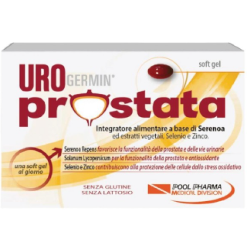 Urogermin Prostata 60 Softgel - Integratore Vie Urinarie Uomo