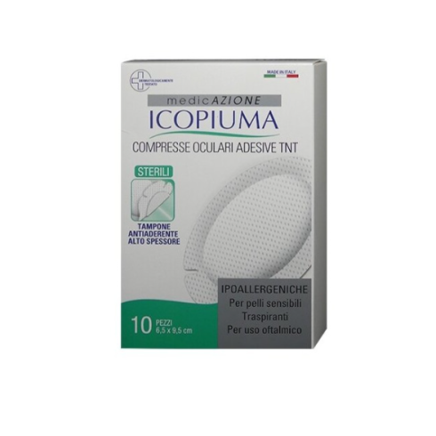 COMPRESSE OCULARI ADES 10PZ
