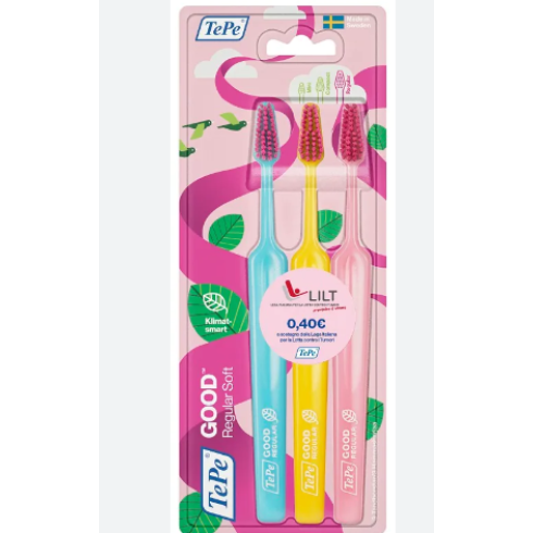 TEPE GOOD REGULAR 3PACK TOOTHB