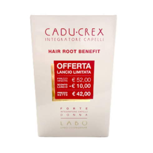 CADU-CREX HAIR ROOT BENEFIT FORTE DONNA 60CPR
