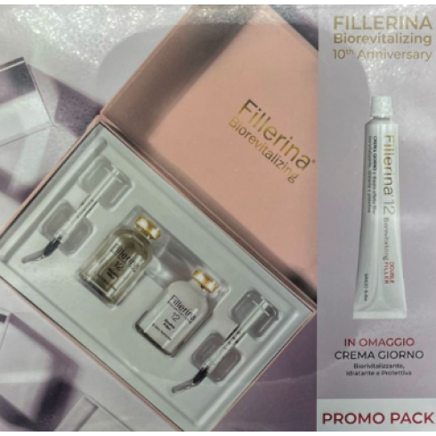 FILLERINA COFANETTO GRADO3 BIOREVITALIZING TRATTAMENTO FILLER BIO 30 ML + 1 OMAGGIO DAY CREAM 50 ML