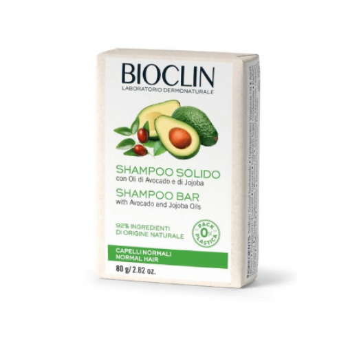 Bioclin Shampoo Solido Capelli Normali 80g Eco-Friendly