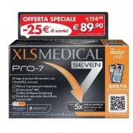 Xls medical pro-7 180 capsule - integratore per perdere peso fino a 5 volte di più rispetto alla sola dieta con 7 benefici