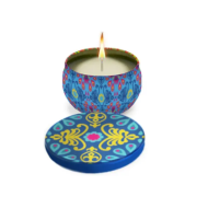 Colors Candela Profumata Blu Con Citronella Ed Eucalipto 120g