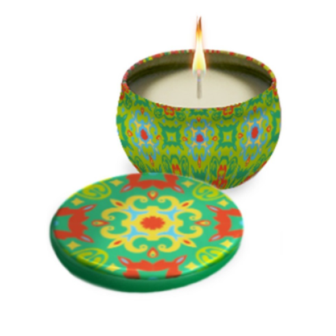 Colors Candela Profumata Con Citronella  E Ledem - Rosmarino Selvatico 120g