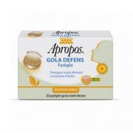 APROPOS GOLA DEFENS gusto Miele / Limone 20 pastiglie