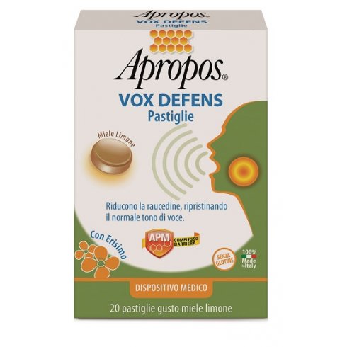 APROPOS VOX DEFENS 20 PASTIGLIE MIELE LIMONE