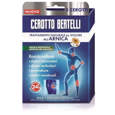 BERTELLI CEROTTO ARNICA 5PZ