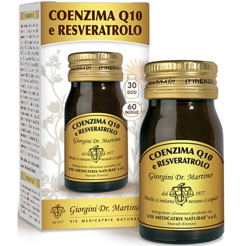COENZIMA Q10/RESVERATROLO60PAS