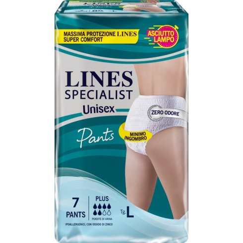 LINES SPEC PANTS UNI PLUS L 7P