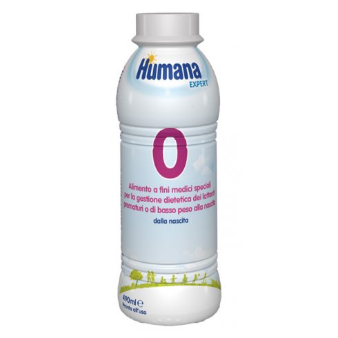 HUMANA 0 490ML EXPERT BOTT