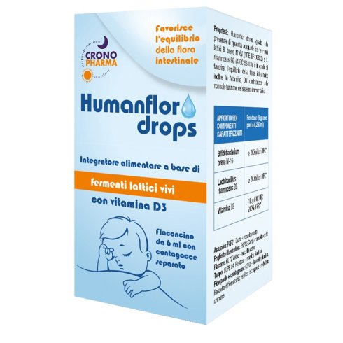 HUMANFLOR BABY DROPS 1FL 6ML