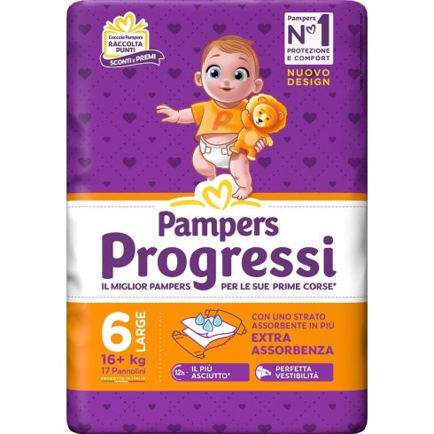 PAMPERS PROG XL 17PZ