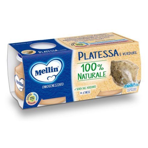 MELLIN OMOG PLATESSA 4X80G MELLIN OMOG PLATESSA 4X80G