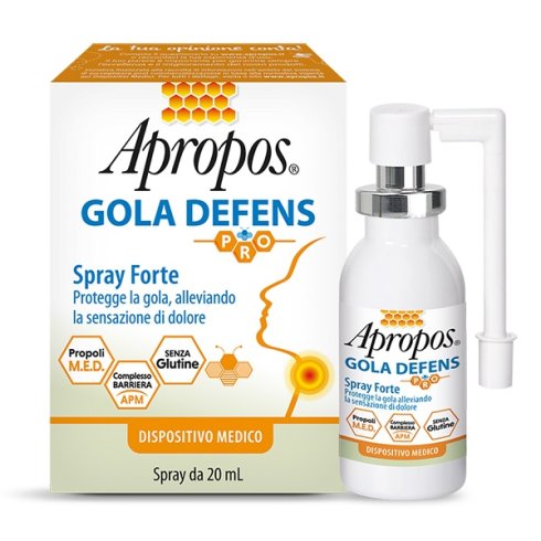 Apropos Gola Defens Pro Spray No Alcol Mucoadesivo Ad Effetto Barriera 20ml