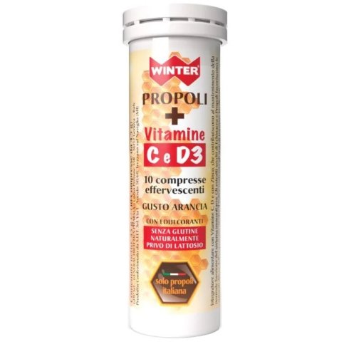 WINTER PROPOLI+VIT C/D3 10CPR