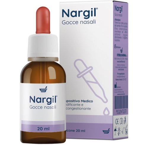 NARGIL GOCCE NASALI 20ML NARGIL GOCCE NASALI 20ML