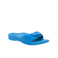 SCHOLL SUN PVC W PETROLIO 37
