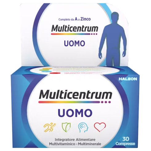 MULTICENTRUM UOMO 30CPR MULTICENTRUM UOMO 30CPR