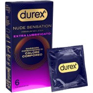 DUREX NUDE SENS REG EX LUBR6PZ DUREX NUDE SENS REG EX LUBR6PZ