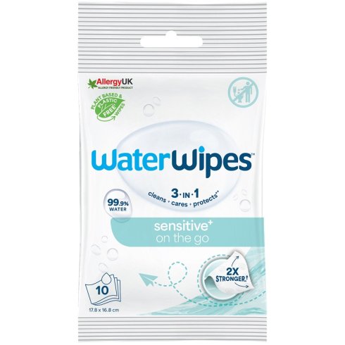 WATERWIPES ON THE GO SALV 10PZ