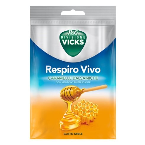 VICKS RESPIRO VIVO CARAM MIELE VICKS RESPIRO VIVO CARAM MIELE