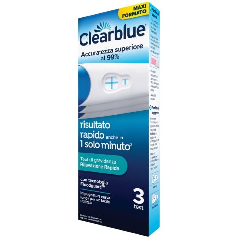 CLEARBLUE TEST GRAVIDANZA 3PZ
