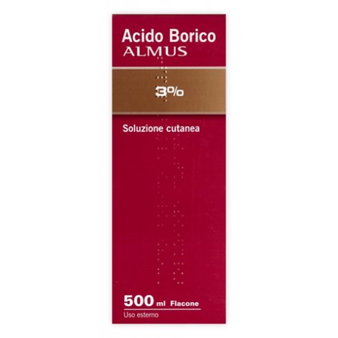 ACIDO BORICO ALM*3% 500ML