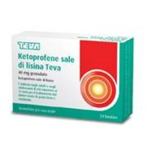 KETOPROFENE LISINA TEVA*24BS