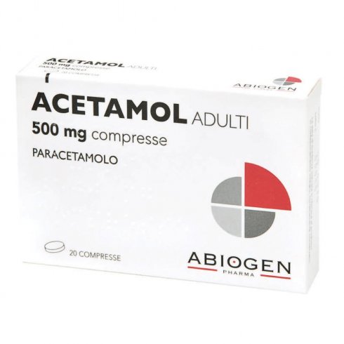 ACETAMOL*AD 20CPR 500MG