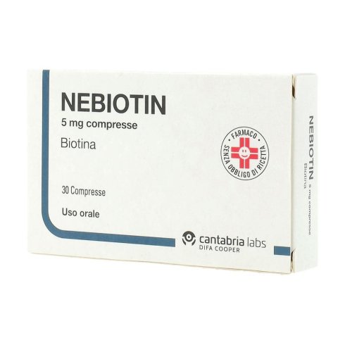 NEBIOTIN*30CPR 5MG