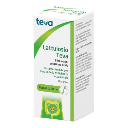 LATTULOSIO TE*OS 200ML670MG/ML