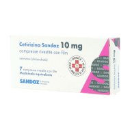 CETIRIZINA SAND*7CPR RIV 10MG
