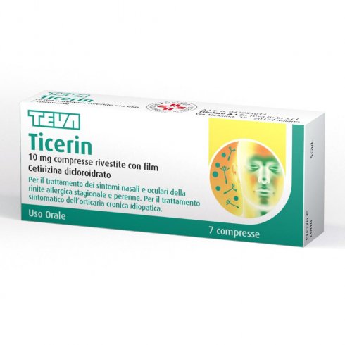 TICERIN*7CPR RIV 10MG