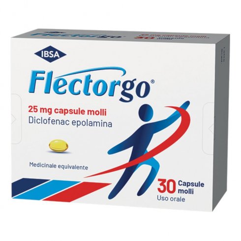 FLECTORGO*30CPS MOLLI 25MG