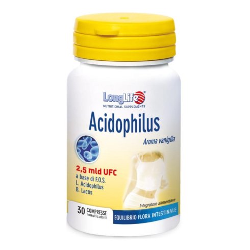 LONGLIFE ACIDOPHILUS 30CPR MAS