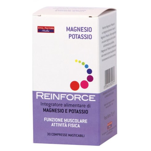 REINFORCE MAGNESIO+POTASS30CPR