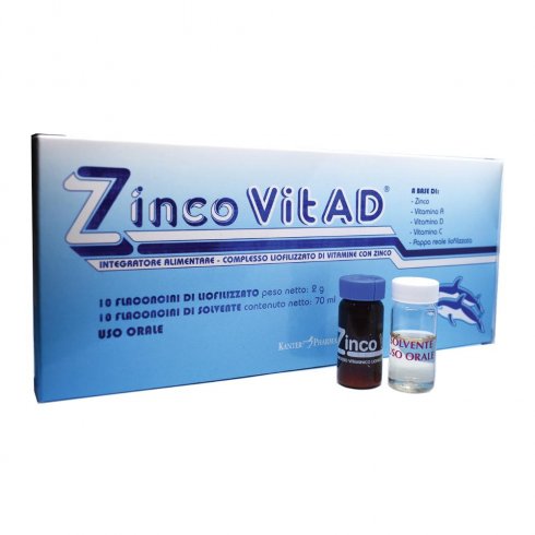 ZINCO VIT AD 10FL+10FL