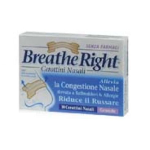 BREATHE RIGHT TAN L 10PZ