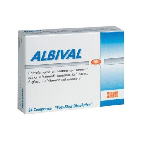 ALBIVAL PROBIOTICO 24CPR ALBIVAL PROBIOTICO 24CPR