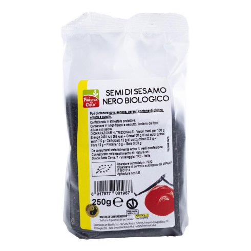 SESAMO NERO 250G BIO SESAMO NERO 250G BIO