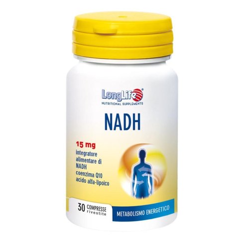 LONGLIFE NADH C/Q10 30CPR