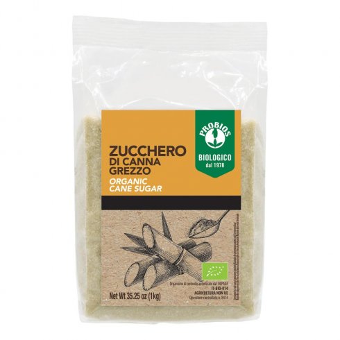 ZUCCHERO DI CANNA GREZZO 1KG