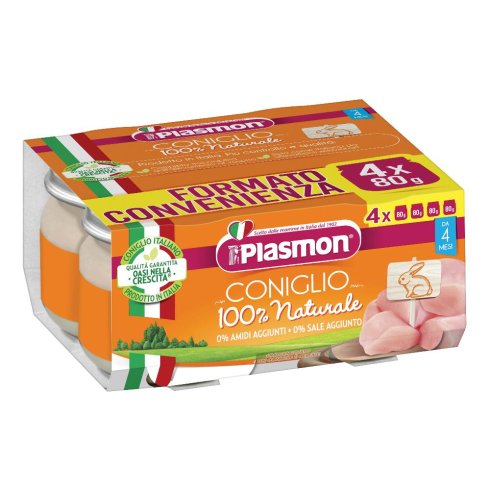 PLASMON OMOG CONIGLIO 4X80G