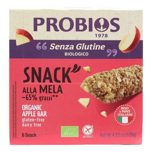R&R SNACK RISO MELA 6X21G