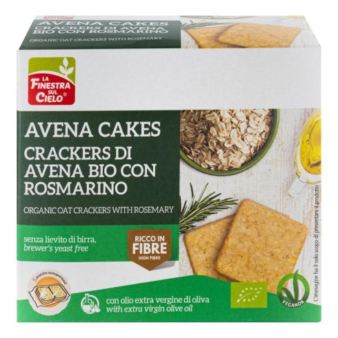 CRACKERS AVENA ROSMARINO BIO
